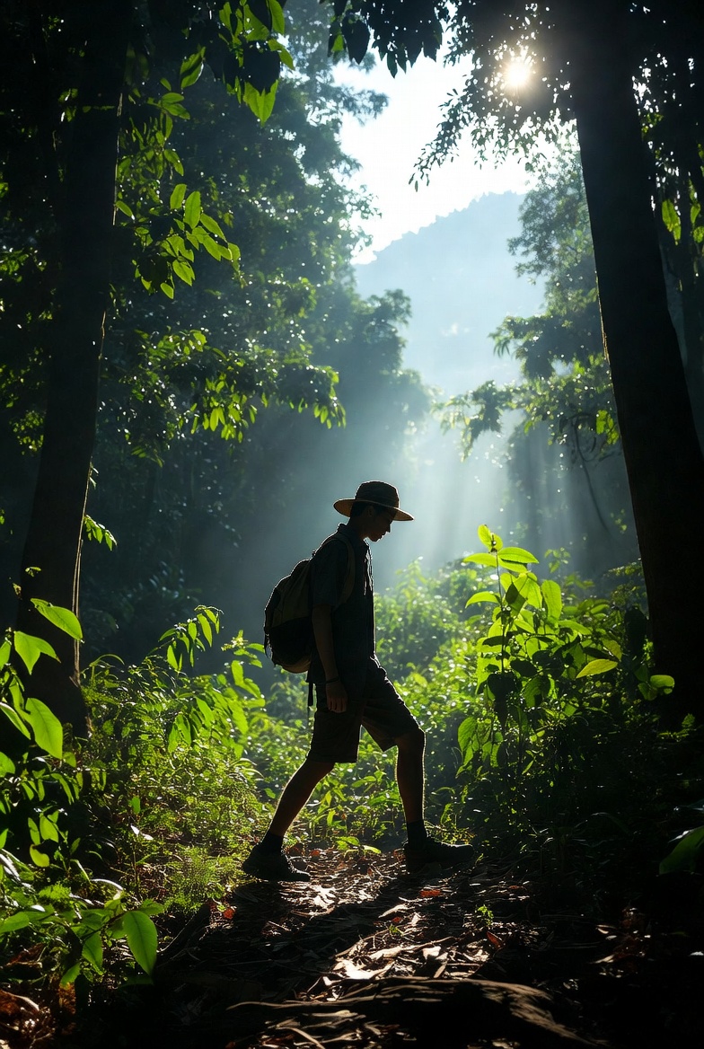 Menyelami Setiap Detail Alam saat Berjalan